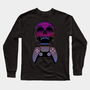 Dualsense Neon Skull Long Sleeve T-Shirt